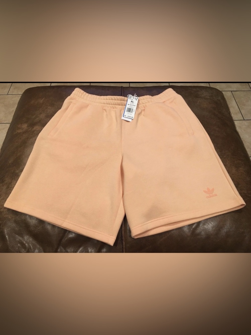 adidas MM Tref Shorts Glow Orange Size XL Men’s New With Tags